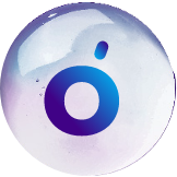 Droplet with logo mark 1